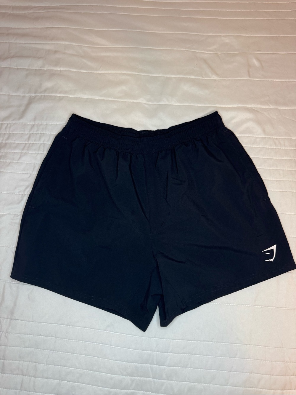 Men’s Large 5” Arrival Gymshark Shorts - Black Athletic Run Shorts